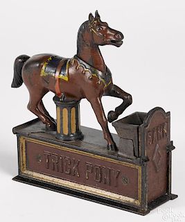 Shepard Hardware Co. cast iron Trick Pony mechanical bank.