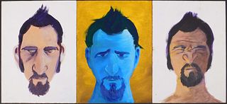 Set of 3 Colorful Portraits