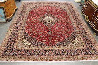 Finely Woven Roomsize Handmade Carpet with