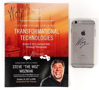 Steve Wozniak Signed Apple iPhone 6