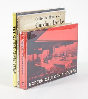 3 books on California Design and Architecture McCoy Drake