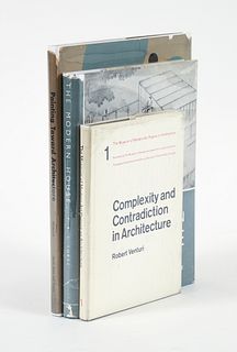 3 books on Modern Architecture and Design