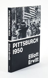 Elliott Erwitt Pittsburgh 1950 Signed Photo Book