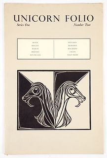 Unicorn Folio broadsides Series One Number Two 1967