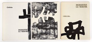 Eduardo Chillida 3 Issues Derriere Le Miroir Lithos 1964-1970