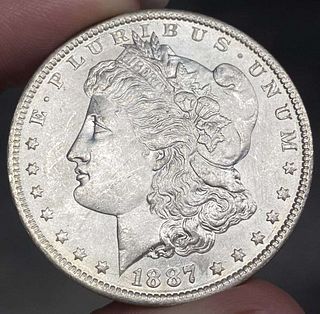 1887-O Morgan Silver Dollar MS62