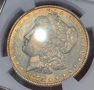 1878 7TF Rev. 78 Morgan Silver Dollar NGC MS62