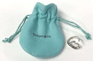 Tiffany & Co. Elsa Peretti Open Heart Ring .925 Sterling Silver