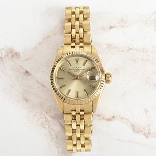 Rolex Date 18K Watch