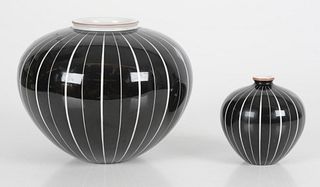 Two Modernist Porcelain Vases, KPM