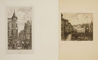 2 Charles Meryon etchings