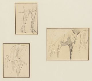 Maynard Dixon (1875 – 1946) — Horse Studies