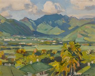 Carl Rungius (1869 – 1959) — Landscape – Hawaiian Islands