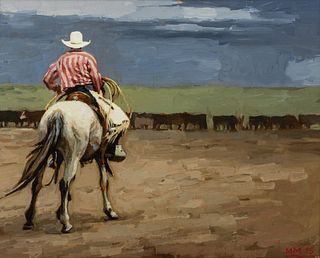 Mark Maggiori (b. 1977) — Watching the Herd (2015)