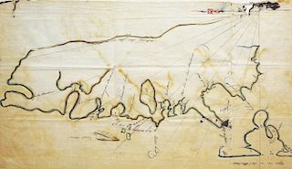 Manuscript Map of Staten Island/Cape Horn