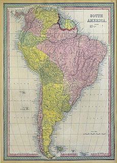 South American from New Universal Atlas