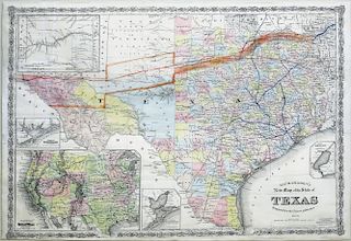 Richardson's New Map of Texas