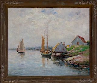 Dedrick Stuber (1878-1954) California Impressionist Painting