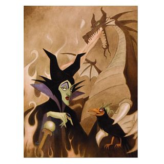 Mike Kupka, "Now You Shall Deal With Me" Limited Edition on Canvas from Disney Fine Art, Numbered and Hand Signed with Letter of Authenticity