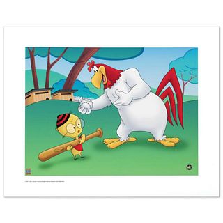 Let's Play Ball Limited Edition Giclee from Warner Bros., Numbered with Hologram Seal and Certificate of Authenticity.