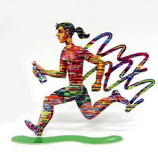 David Gershtein- Free Standing Sculpture "Jogger - Female"