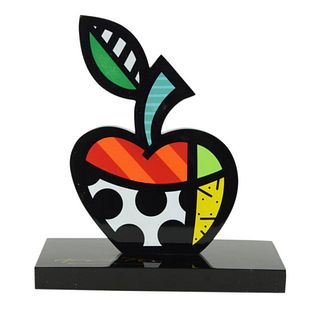 Britto "Big Apple II" Hand Signed Limited Edition Sculpture; Authenticated.