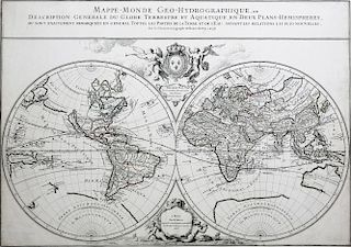 Sanson, Map of the World