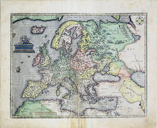 Ortelius, Map of Europe