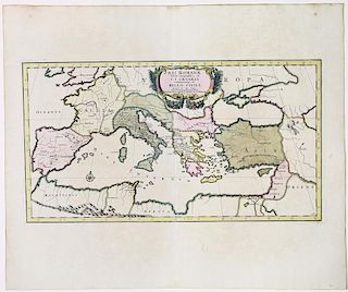 Duval Map of the Mediterranean