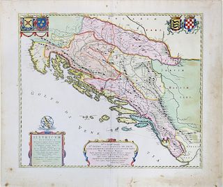 Blaeu, Map of the Balkans