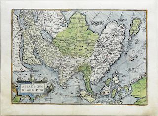 Ortelius, Asia, Latin Edition