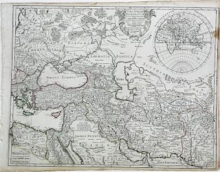 De L'isle, Map of Biblical Asia Minor