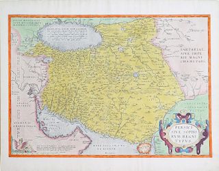 Ortelius, Map of Persia
