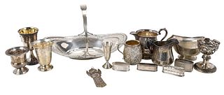 31 Sterling Table Items