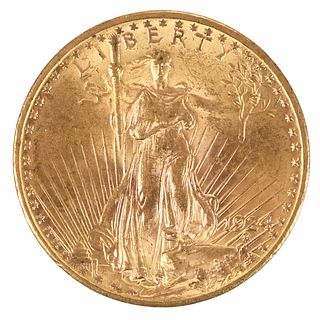 1924 St. Gaudens Double Eagle $20 Gold Coin 