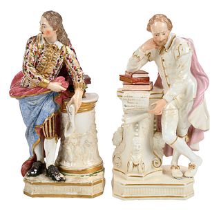 Two Derby Porcelain Figures