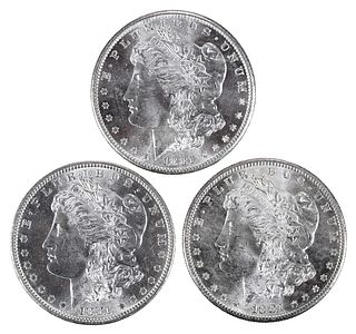 1881-S BU Roll of Morgan Silver Dollars