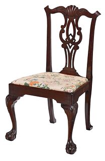 New York Chippendale Mahogany Side Chair