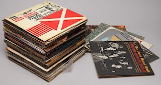 Large Group of Vintage 33 RPM Records