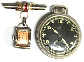 2 Vintage Fob Watches