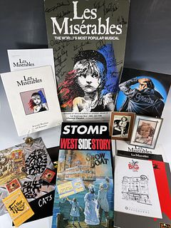 BROADWAY SHOWS MUSICALS PROGRAMS LES MIS SIGNED