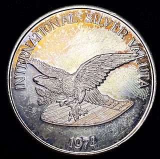 1974 International Silver Vault Cougar 1 ozt .999 Silver