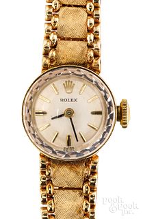 Rolex 14K gold ladies wristwatch