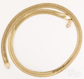 10K gold necklace