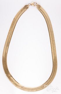 10K gold necklace