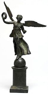 Antique Continental Figure-Nike Goddess of Victory