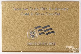 2006 American Eagle 20th Anniversary coin set