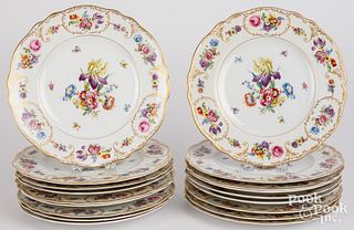 Set of eighteen Franconia Krautheim dinner plates