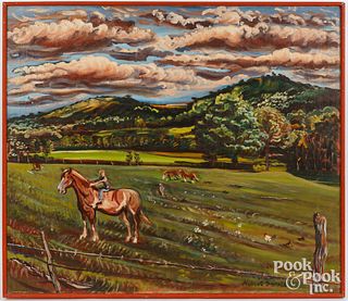Hubert Davis, oil on canvas