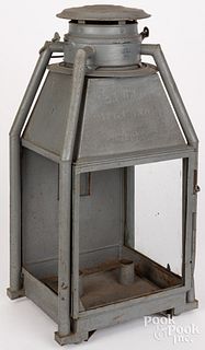 C. T. Ham tin lantern, 19th c.